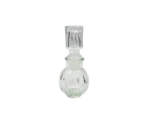 RECIPIENTE DECORATIVO EM  VIDRO 10CM 40ML
